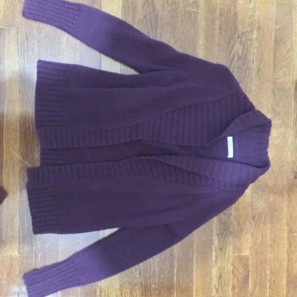 Purple sweater